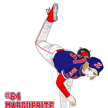 【PGB】2026新入団選手イラスト：マルグリット・ボナン