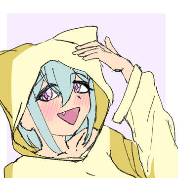 パーカーの女の子