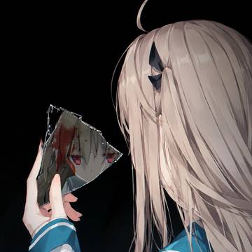 鏡に映る過ぎし我（镜中故我）