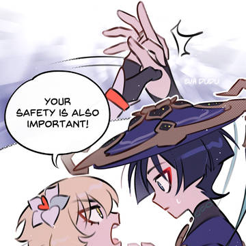 Your safety is also important!
