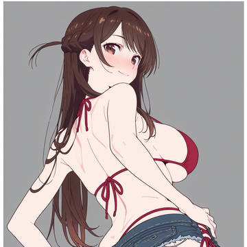 レンタル彼女のむちむちおしり