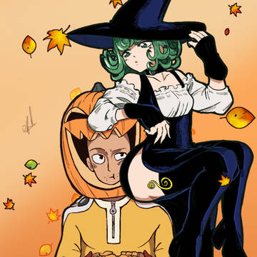 Saitama x Tatsumaki