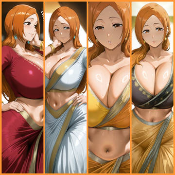 Orihime Saree set