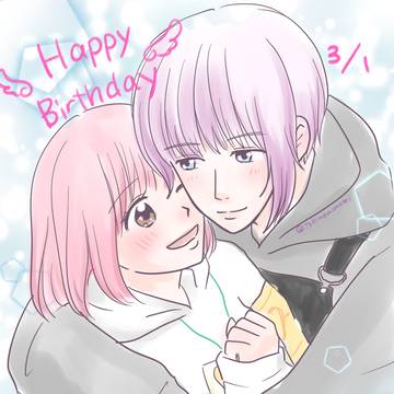 誕生日絵3〜5月