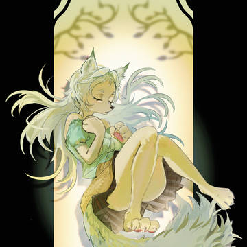 Curled Paws “Lumi”