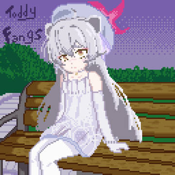Michiru Blue Archive pixelart