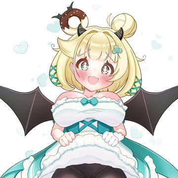 オリジナルイラスト　小悪魔メイドみほちゃん