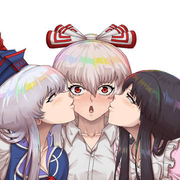 Mokou x Keine x Kaguya