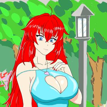 RIAS GREMORY BLUE MINI DRESS