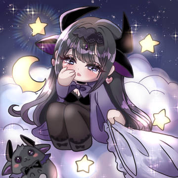 魔法少女(?)のお姉さん(落書き)