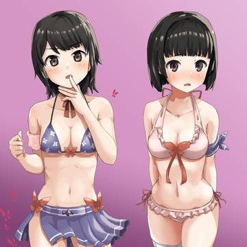 紅い蝶リメイクで勝手に水着