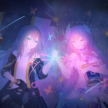 西风啊，轻抚流星的行迹