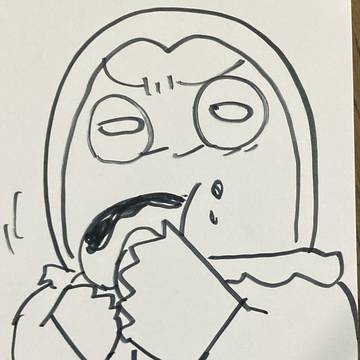 (クロスオーバー注意)エクレア頬張る