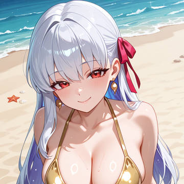 Kama golden bikini