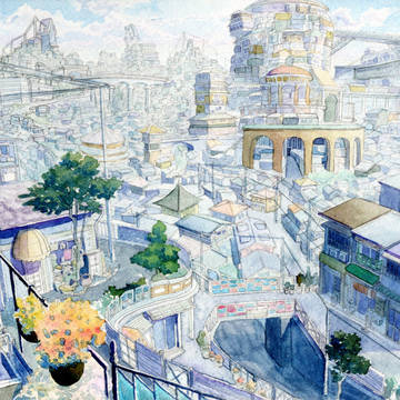 建物たくさん