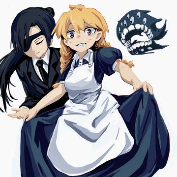 塗り実験にガブちゃん