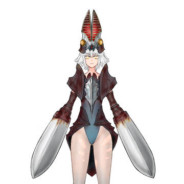 二代巴尔坦娘 バルタン星人二代目