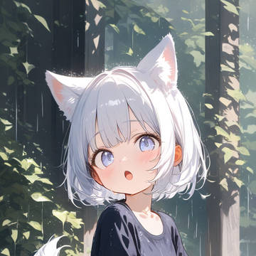 オオカミ少女と雨