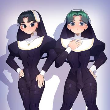 Latex nun boys
