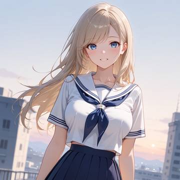 屋上で二人きり💕