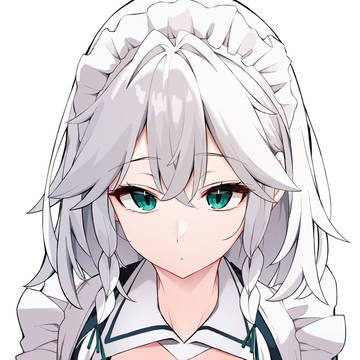 ◯っぱいくらいなら平気で見せてくれる咲夜さん!