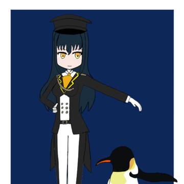 コウテイペンギン軍服ちゃん