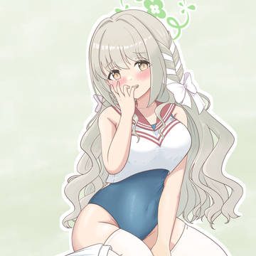 ミヨ×チア×競泳水着