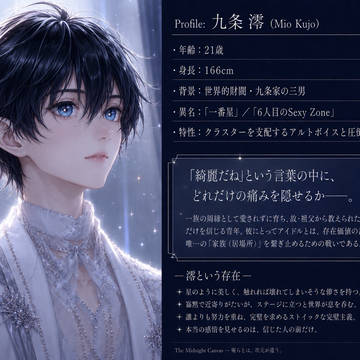 九条 澪｜プロフィール