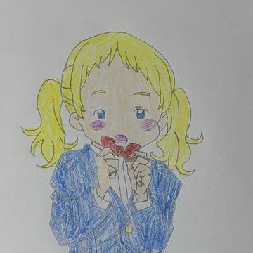 コナンくんのコスチュームを着たコニーちゃん
