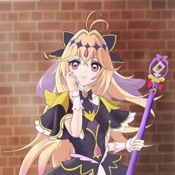 キュアアルカナ・シャドウの着ぐるみさん