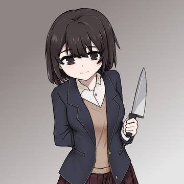 持刀JK女孩