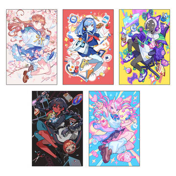 【COMITIA156】水曜日のインベーダーポストカードセット