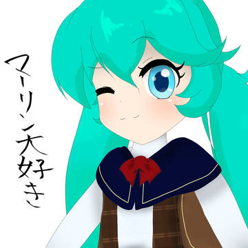 久しぶりに描いたマーリン