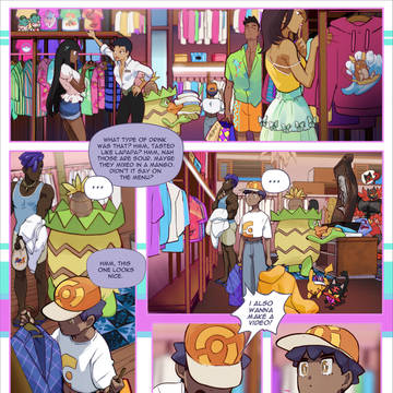 Hop x Molayne 6 Page Mini Comic