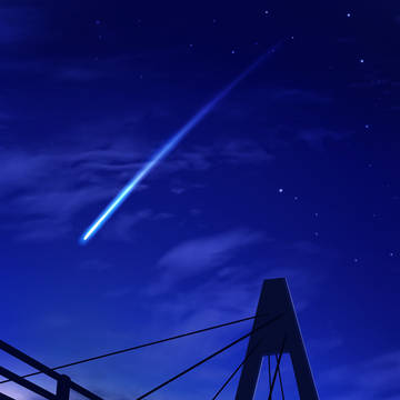 【練習】流れ星