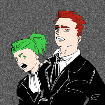 動画用に描いたゲリラ