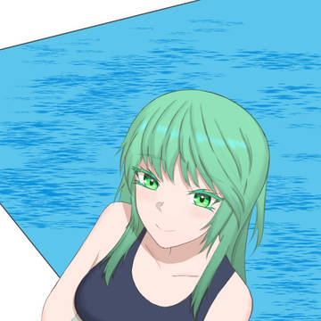 プールサイドマーメイド