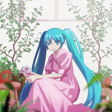 ボタニカルなミクさん