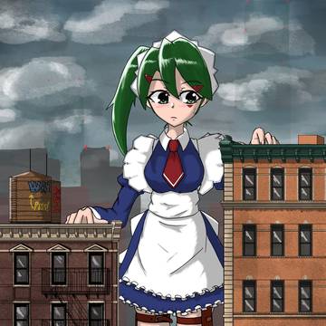 【OC】でかいのも、色々面倒だ