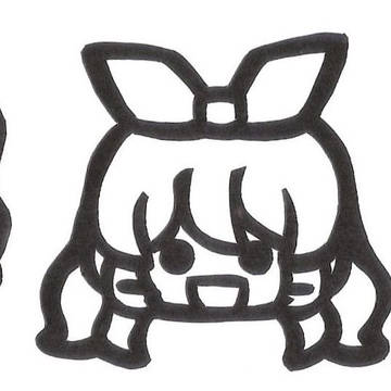切り絵『プチアイカツ!』