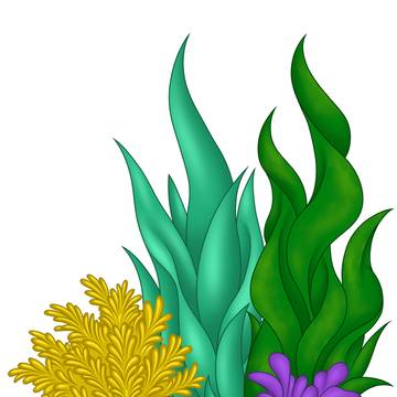 Sea Plants art resource