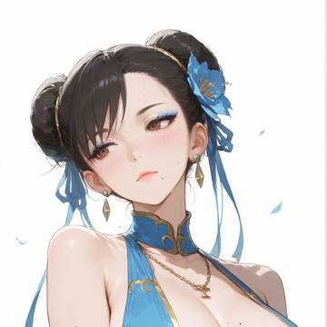 ストⅡ衣装とストⅥ水着の春麗さん