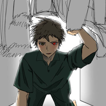 落書き　「見つけたぞ。」
