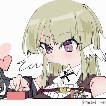 いいねボタン連打するポンシラスちゃん