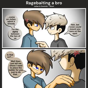 Ragebaiting a Bro