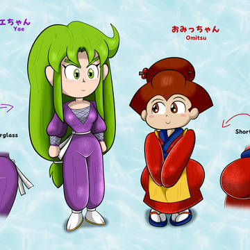 Yae & Omitsu Bodytypes