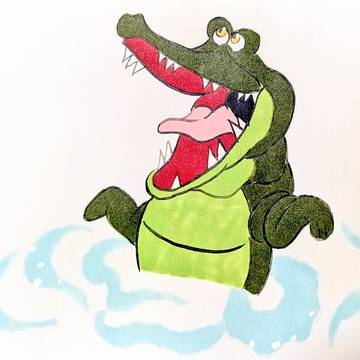 フックはタコ〜だ♪タコ〜だ♪タコ〜だ♪
