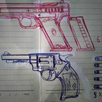 Hamada Pistol & Nambu Revolver