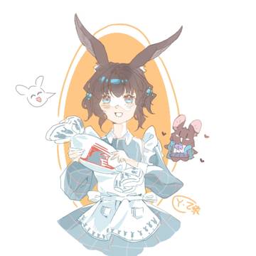 萌萌兔兔୧(´▽`★)୭