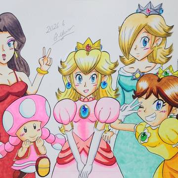 マリオガールズたち💕